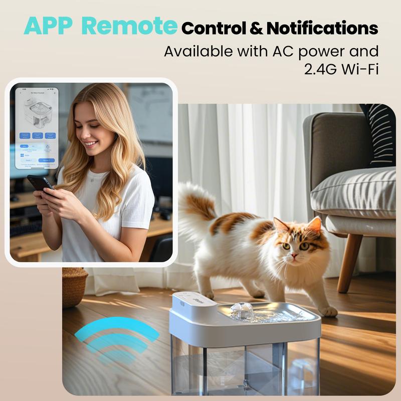 AquaPaw™ Smart Cat Water Fountain